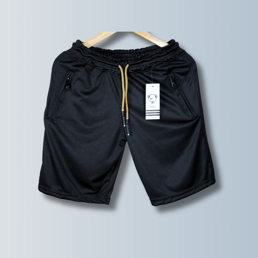 Black Micro Stretch Shorts